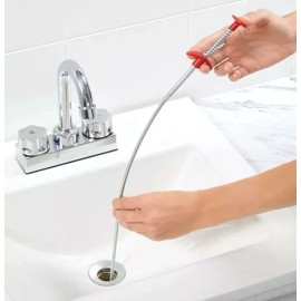 PINFLEX Destapador Drenaje Lavabo Tarja Con Pinza Flexible