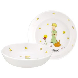 Skater MBL3P-A Melamine Small Bowl, Small Plate, The Little Prince, 5.1 inches (13 cm), Children's Tableware