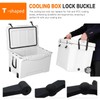 HaeKap 4 Pack Replacement Lid T-Latches Compatible with YETI RTIC