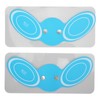 Mini Neck Massager Electric Battery Fatigue Relieve Pulse Cervical Massage