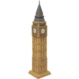 Revell 3D Puzzle 00201 I Big Ben I 44 Pieces I 2 Hours Building Fun for Young Old I from 10 Years I Assemble the Famous Landmark of London Yourself