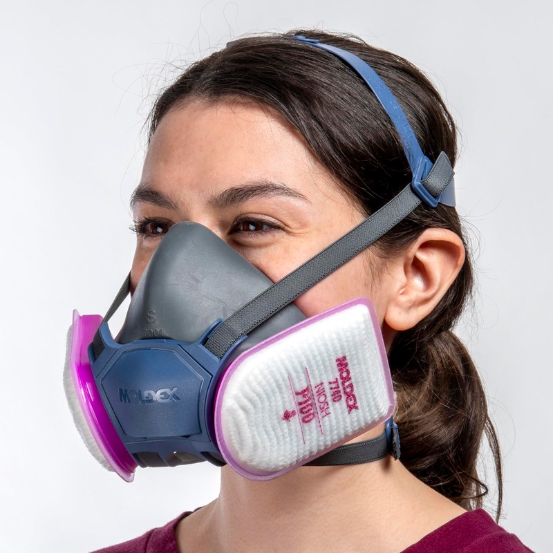 Moldex 7740 Semi-Rectangular P100 Particulate Filter for 7000/7800/9000 Series Reusable