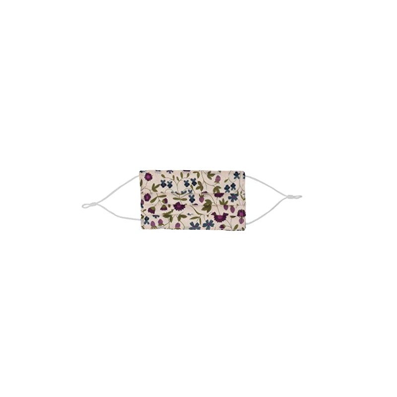 Liberty print face mask small adult handmade in London (Mirabelle)