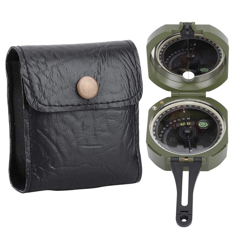 Multifunctional Geological Compass, Outdoor High Accuracy Geological Compass, Waterproof Fluorescence