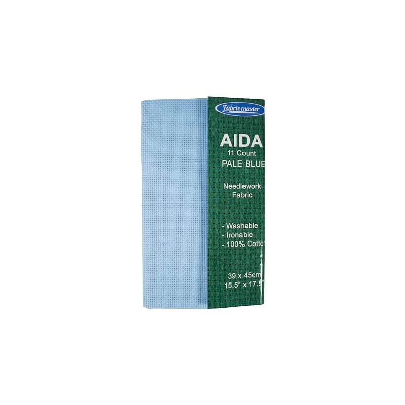 Aida 11 Count Pale Blue 39x45cm