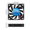 Diitao 4pcs 6010 Brushless DC Cooling Fan Big Airflow Fan