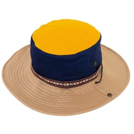 Nakota 2-Way Activity Hat, Trekking Hat, Safari Hat, Wide Brim Hat, Outdoor, Camping, Men's, Women's, Kids, For Festivals, Mountaineering, Free size