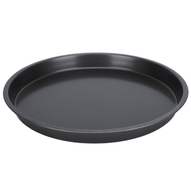 2Pcs Non Stick Pizza Pan Deep Thickened Carbon Steel Baking