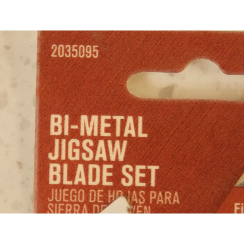 Ace 2035095 Jigsaw Blade Set 6 Pack bi-metal wood