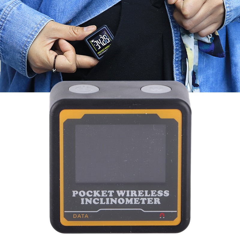 Angle Finder Digital Display Level Gauge BT Magnetic Inclinometer Tool