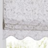 Finja Folding Blind Made of Cotton Fabric, Decorative Valance with