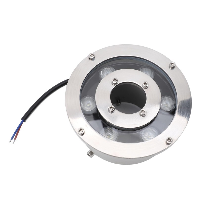 LED Fountain Light Stainless Steel High Brightness Submersible Underwater Landscape