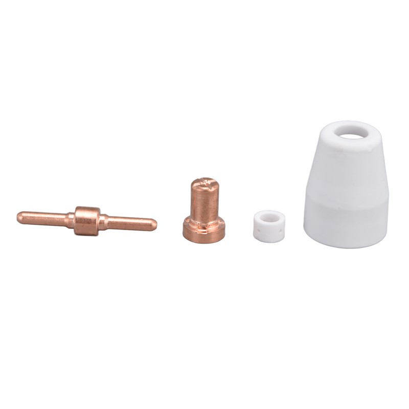 65Pcs Plasma Cutting Consumables Ceramic Copper Plasma Cutter Tips Kit