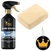 King of Sheen Glass Sparkle and Chamois Cleaning/Demister Sponge