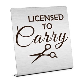 Hair Stylist Gifts for Women Men Hairdresser Desk Decorations Thank You Gift for Hairdresser Salon Gifts for Hair Stylist Humor Desk Decor for Barber Plaque Sign Desk Decor for Salon Birthday Gift