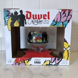 Duvel Beer Glass Chalice x Artist (FAKE) Limited Edition Collector’s 2022 + Box