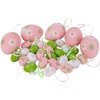 Northlight 29ct Pastel Pink, Green and White Spring Easter Egg