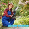 Agoal Mini Chainsaw, 6-Inch Portable Electric Chainsaw Cordless, Handheld Small