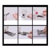 Corta Tip Profesional Para Uñas De Acrílico Con Medidor