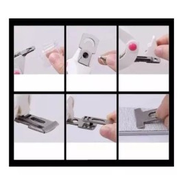 Corta Tip Profesional Para Uñas De Acrílico Con Medidor