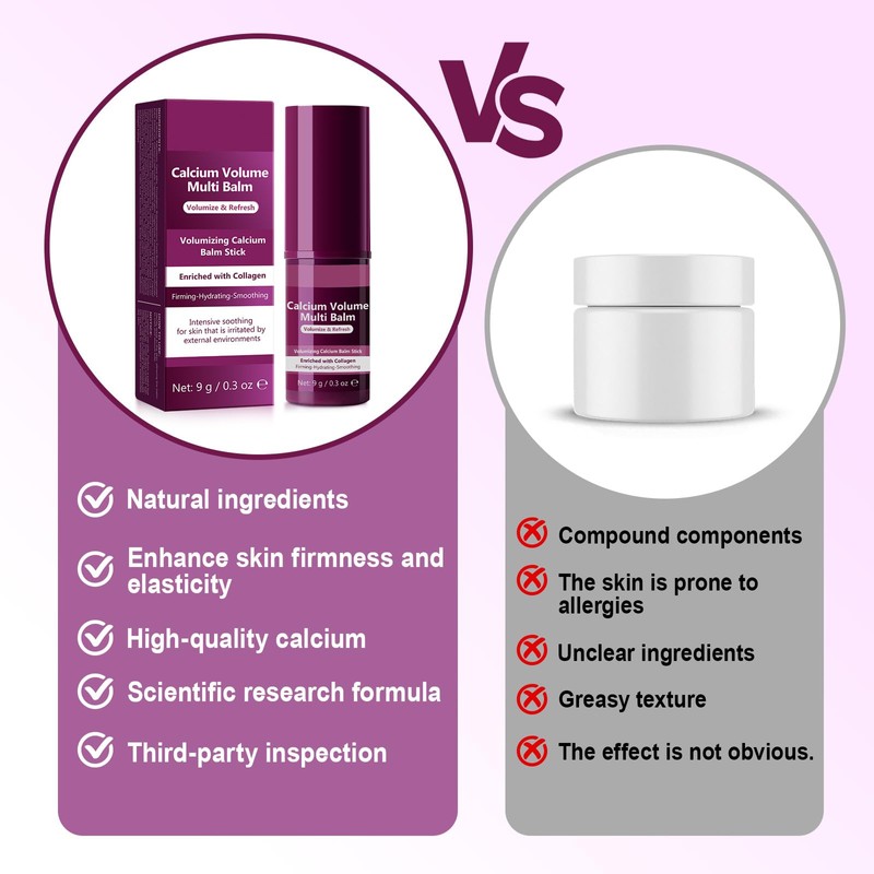 Feeliville Calcium Volume Multi Balm, Anti Wrinkle Calcium Balm, Anti-aging,