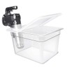 Everie Sous Vide Container 12 Quarts with Universal Collapsible Hinged