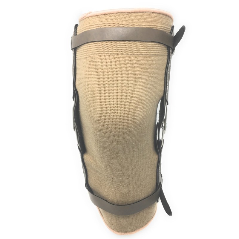 OTC Knee Brace, Hinged Bars, Knit Elastic