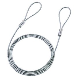Sanwa Supply Security Wire (Wire Length: 0.6 ft (1.5 m) / Diameter 1.4 inches (3.5 mm) e-Security Series SLE-1W