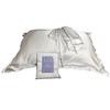 2 Pack 100% Bamboo Oxford Pillowcases, 400 Thread Count, Super