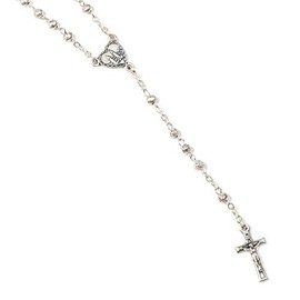 Rosario de cuentas My Saint My Hero, color plateado