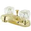Kingston Brass KB162 Americana Center Set Bathroom Faucet with ABS