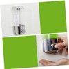 iplusmile Stainless Steel Wall Mounted Soap Dispenser Manual Single Hand