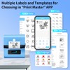 Phomemo M221 Label Printer, Barcode Printer, Bluetooth Labelling Device, Label