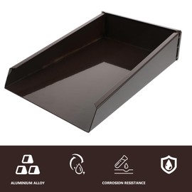 YARDWE Rain- Run Downspout Splashblock Aluminium Alloy Rain Gutter Downspout Block for Outdoor Garden