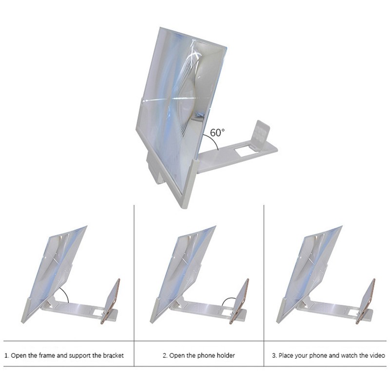 14 Inch Folding 3D HD Radiation Protection Mobile Phone Screen