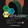 TRAMATESSILE Elastic Padded Strap 60mm Wide (3 Metres)