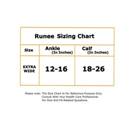 Wide Calf Zipper Compression Socks, Open Toe, Extra Calf Support, Large (Beige)