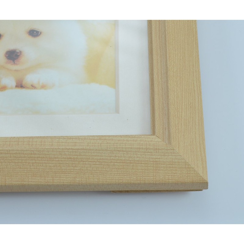 FUJICOLOR 額縁 M12N 木地 2L 木製 ベージュ 17581