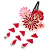 Kyoetsu Hair Ornament, Flowers, For Shichi-Go-San (05)