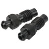 2Pcs Disc Brake Bleeder Screw Titanium Alloy M6 Rust Resistance