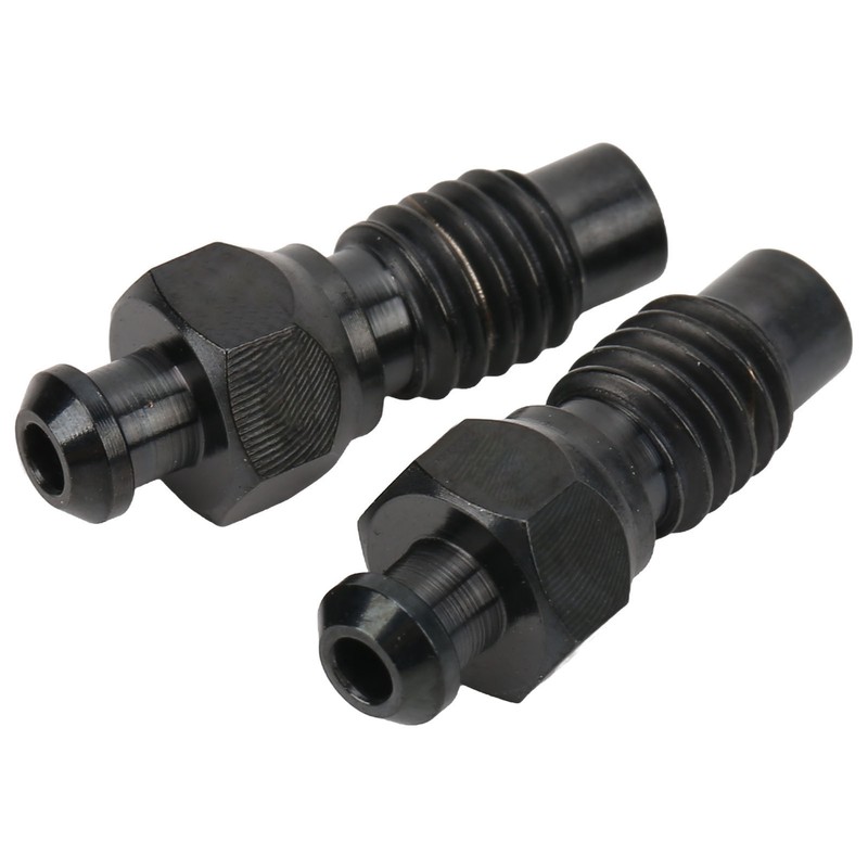 2Pcs Disc Brake Bleeder Screw Titanium Alloy M6 Rust Resistance