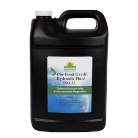 Renewable Lubricants 87103 Food Grade Hydraulic Oil, 1 gal., yellow