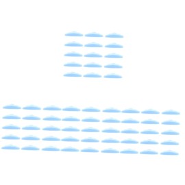 Baluue 60 Pairs Eyelash Lifting Pad Tools Perm Kit Reusable Eyelash Lift Pad Lash Lift Rods Lash Lift Glue Eyelash Perm Rods Lash Eye Pads Eyelash Curler Lash Lift Pads