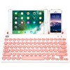 Attoe Dual Channel Multi-Device Universal Cute Wireless Bluetooth Keyboard Portable