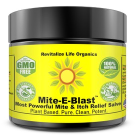 Mite-E-Blast Relief Salve Plant Powered Potent Fights Mite Insect Bite Itch Mite Woes Embrace Natural Power Neem Tea Tree Oil Goodbye Discomfort Hello to Freedom