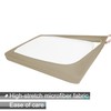Box Spring Cover Queen Size - Jersey Knit & Stretchy