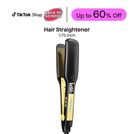 Wavytalk Hair Straightener 1.75 Inch for Effortless Straightening:_Purple-