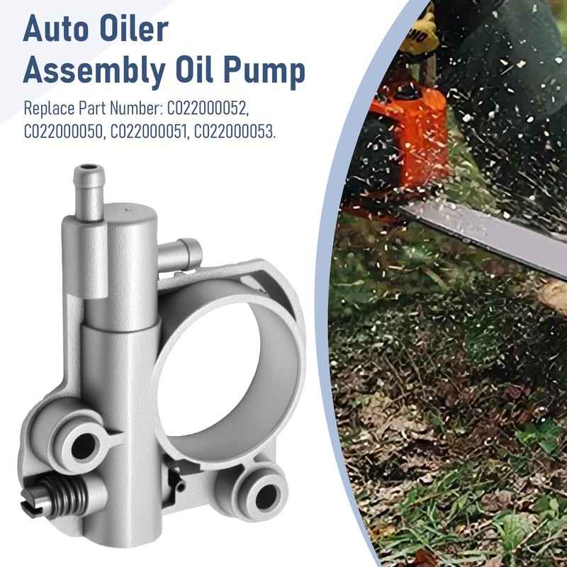 LIDSCURA C022000050 C022000052 Auto Oiler Assembly Oil Pump, Replacement for