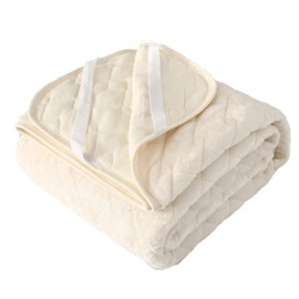 SUSAN'S GARDEN Reversible Mattress Pad, Flannel, Waffle, Teijin Mighty Top II, Padding, Antibacterial, Odor Resistant, Dust Mite Resistant, Moisture Wicking, Quick Drying, Warm, Smooth, With Elastic Band, Fully Washable, Bed Pad, Bed Pad, Double Sided, I