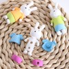 Operitacx 36 x Easter Bunny Erasers Easter Mini Erasers Rabbit